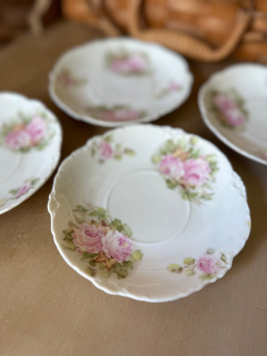 Antique Rosenthal Saucers (Set of 4)