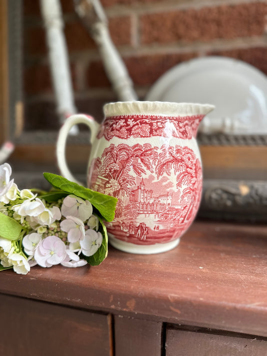 Mason’s Vista Pink Romney Jug