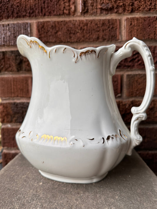 Antique Henry Alcock Water Pitcher