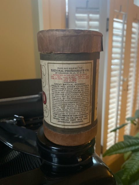 Antique Edison Cylinder Records - Gem City Mercantile