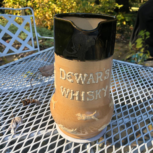 Antique Royal Doulton Dewar’s Whisky Pitcher - Gem City Mercantile