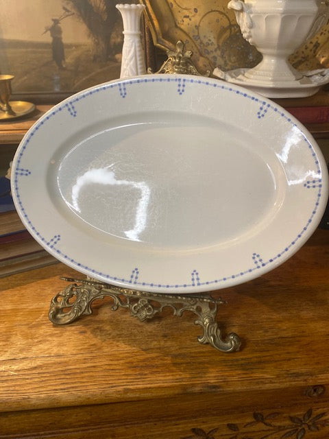 Vintage 1920's Syracuse China Oval Platter