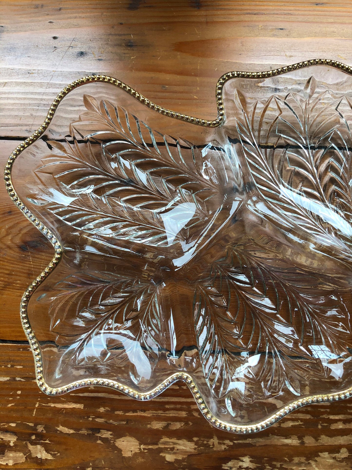 Jeanette Glass Serving Dish