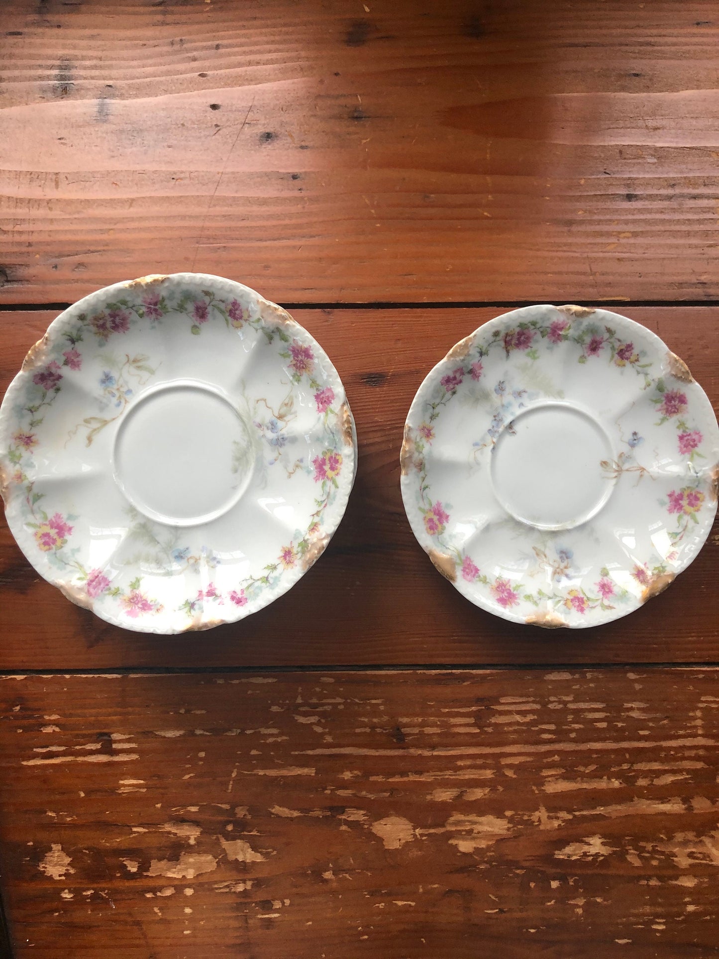 Set of 6 Limoges Saucers