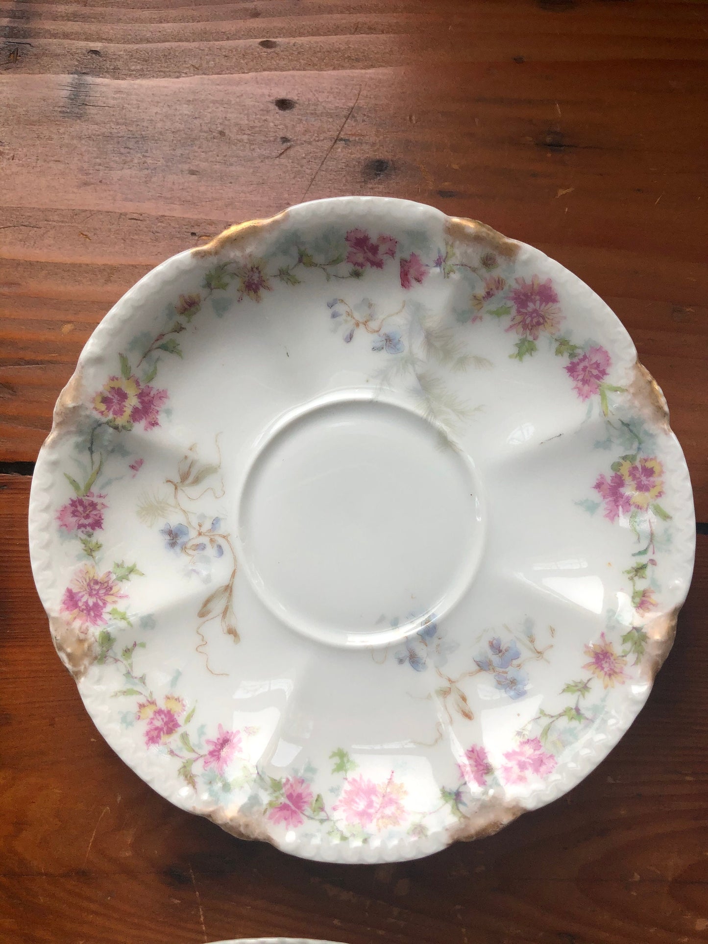 Set of 6 Limoges Saucers