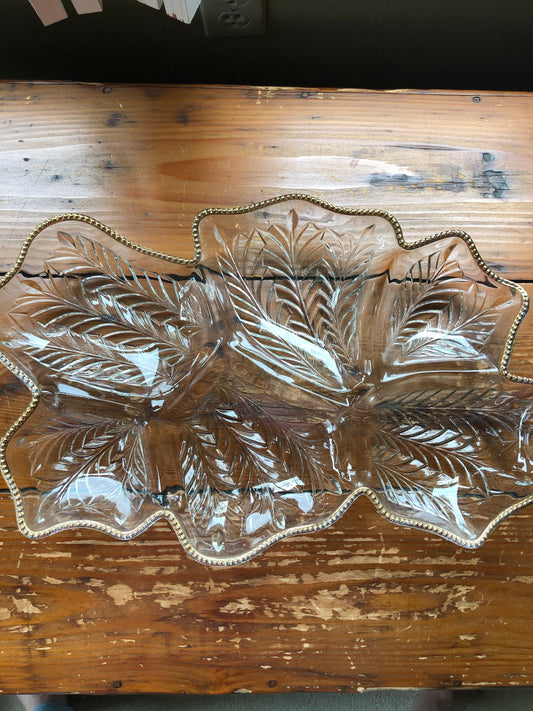 Jeanette Glass Serving Dish