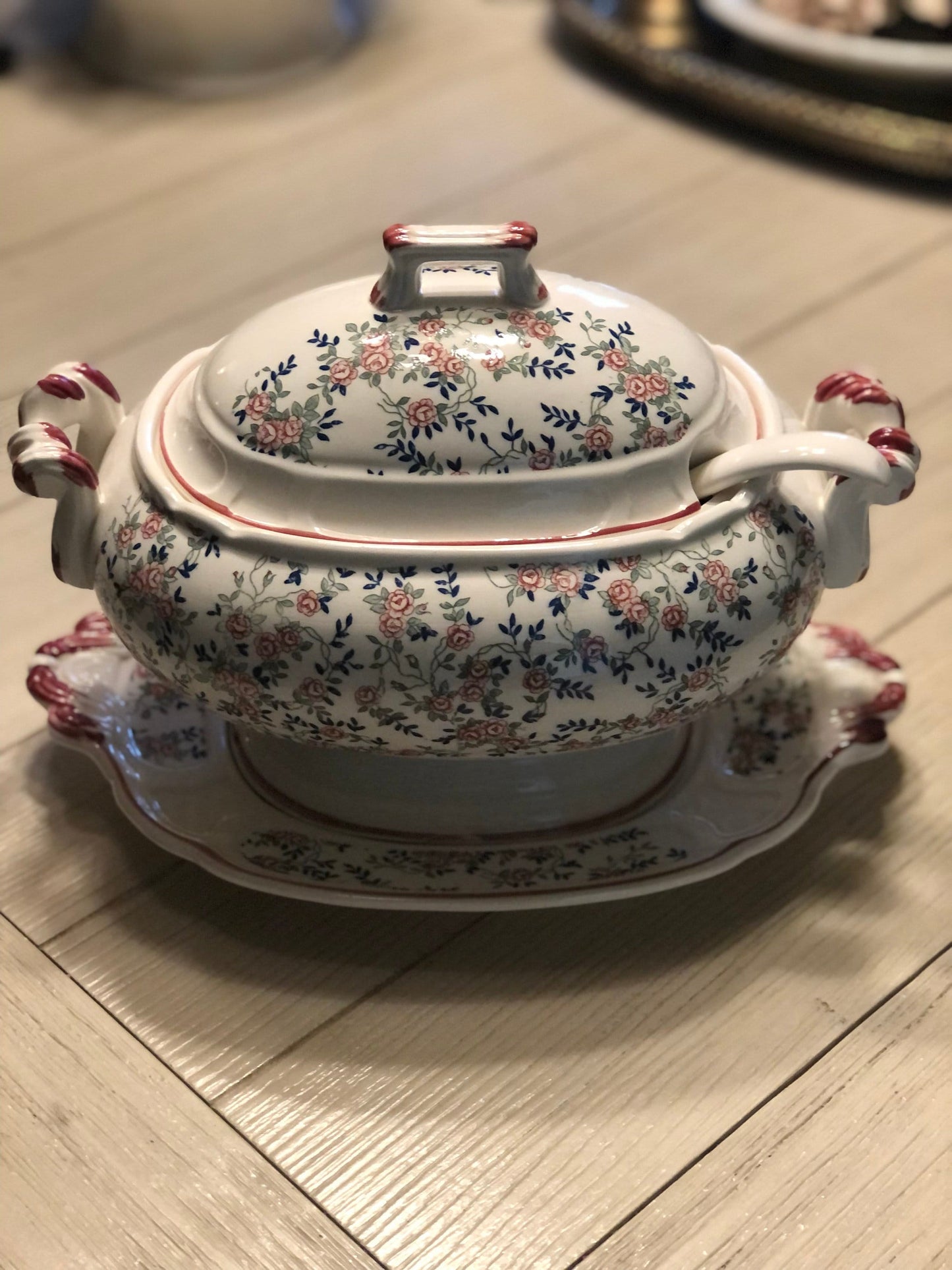 Royal Sealy Japan Tureen and Under Plate