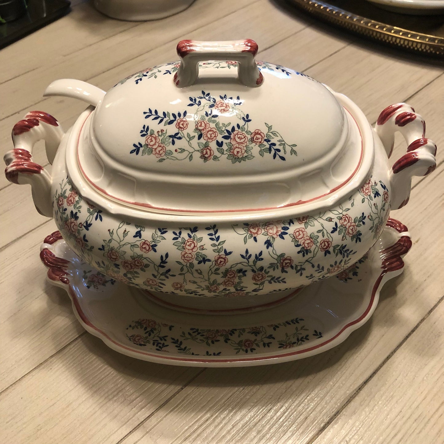 Royal Sealy Japan Tureen and Under Plate