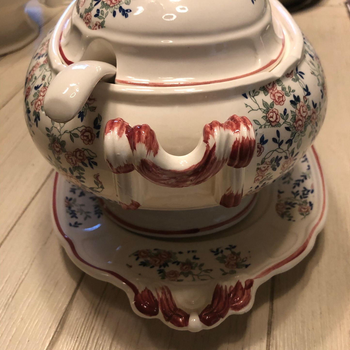 Royal Sealy Japan Tureen and Under Plate