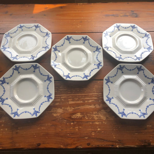 Independence Ironstone Saucers - Set of 5