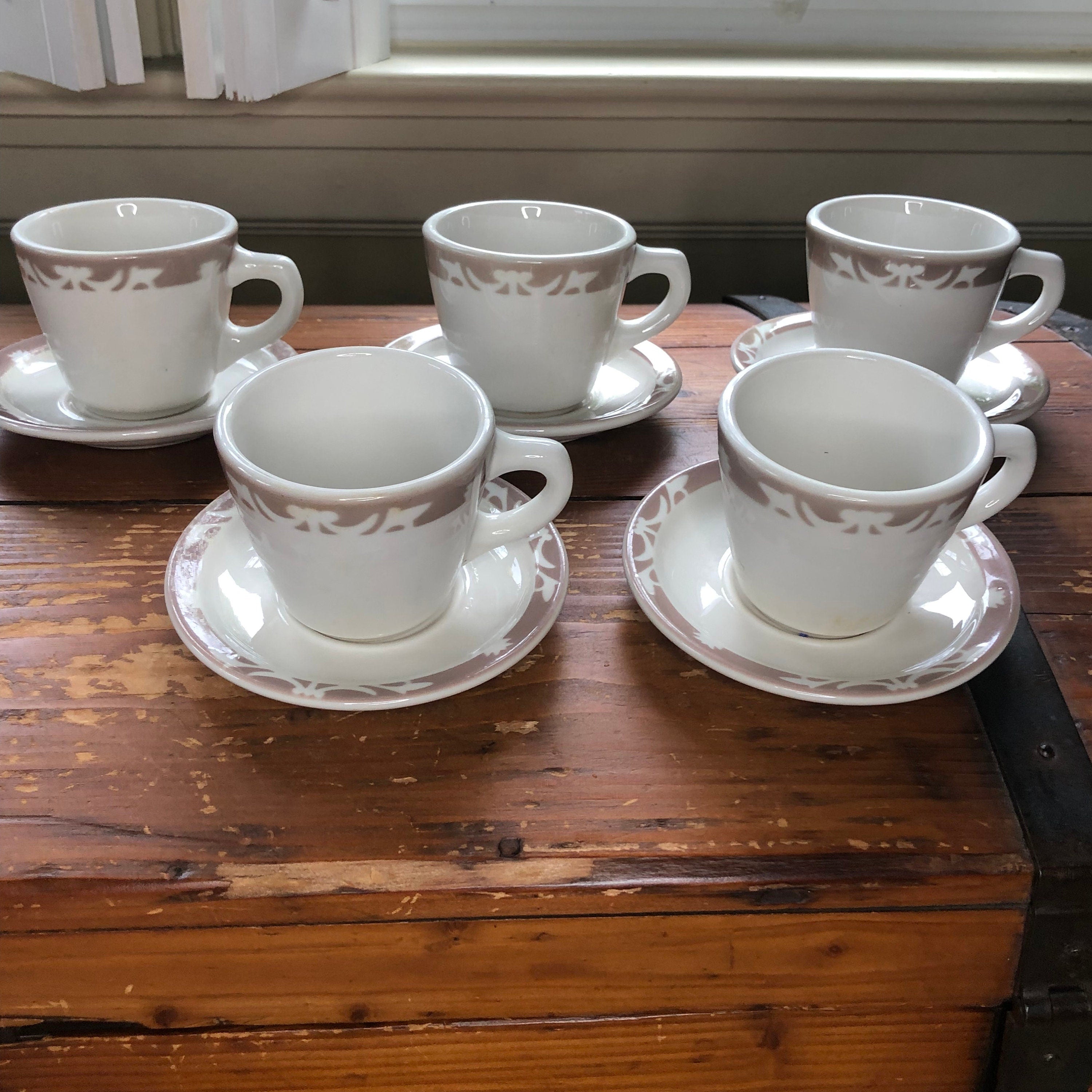 Vintage china hotsell cups and saucers