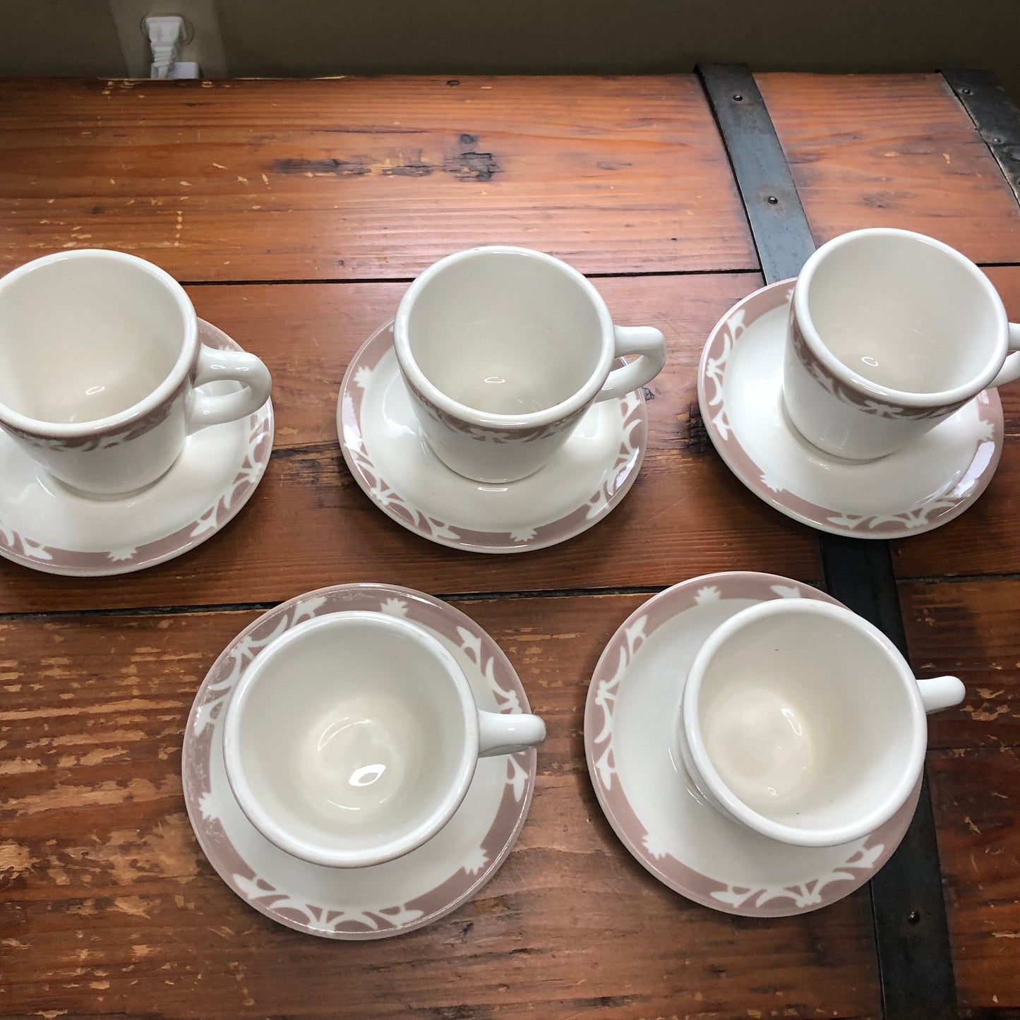 Vintage Syracuse China Cups & Saucers