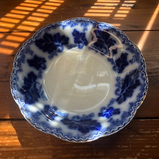 Johnson Brothers Flow Blue Coupe Soup Bowl