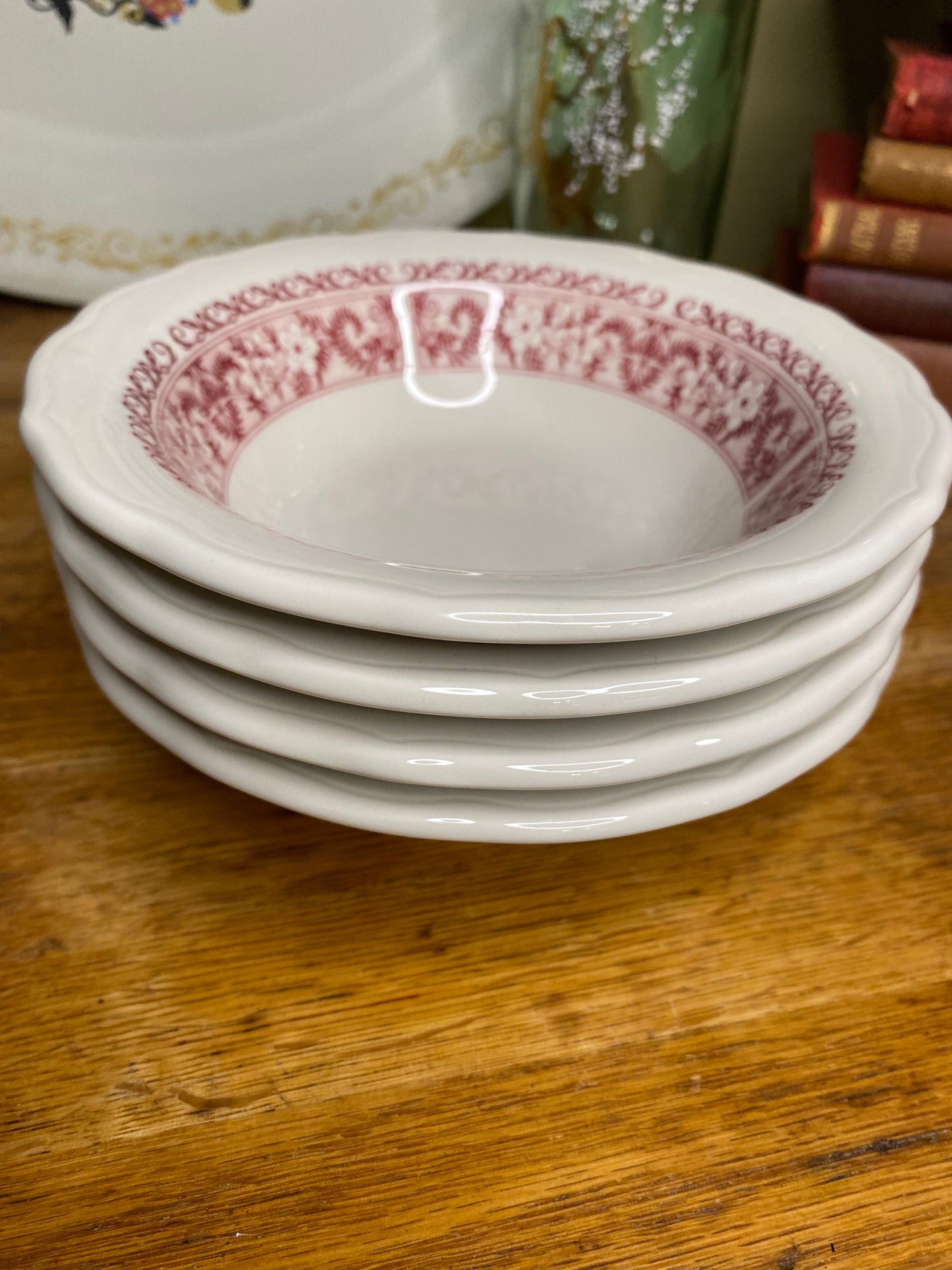 Strawberry Hill by Syracuse China Cereal Bowls - set of 4